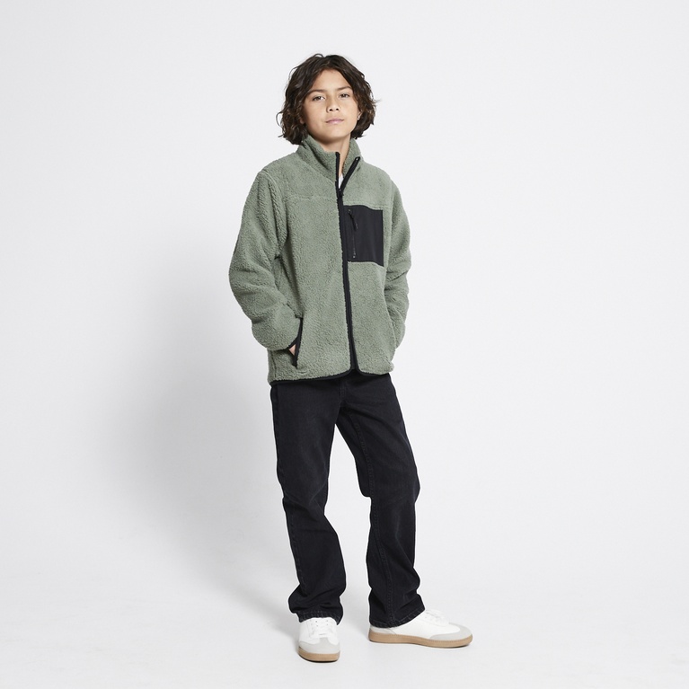Pile jacket "Edor Star" Green 2